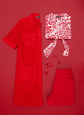 Look 2 - Samba Red