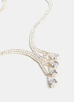 Teardrop Crystal Necklace