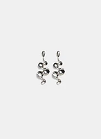 Swirl Detail Drop Earrings