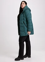 Hooded Puffer Coat