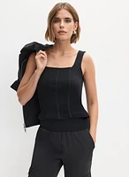 Camisole à encolure carrée