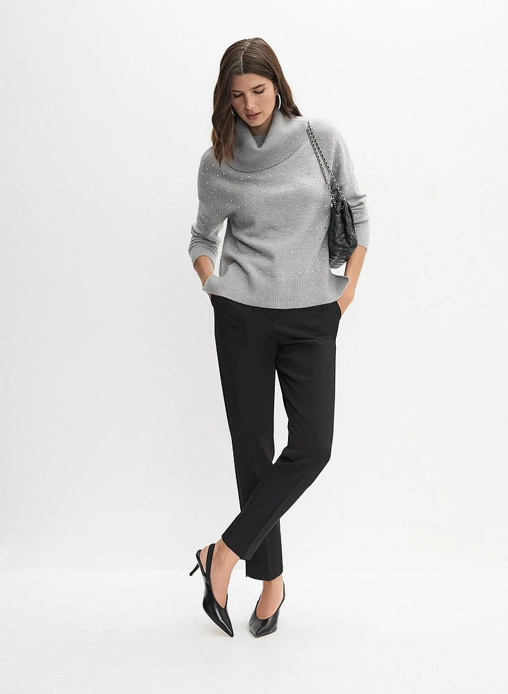 Joseph Ribkoff - Studded Knit Sweater