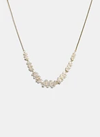 Cubic Zirconia Baguette Necklace