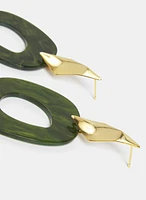 Resin Dangle Earrings