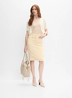 Pointelle Knit Bolero