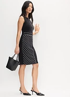 Joseph Ribkoff - Placement Polka Dot Print Dress