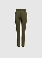 Essential Coated Straight Leg Jeans