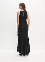 Adrianna Papell - Sleeveless Organza Dress