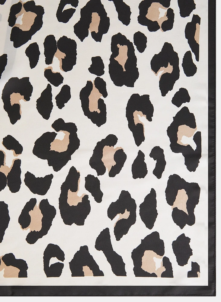 Leopard Print Scarf