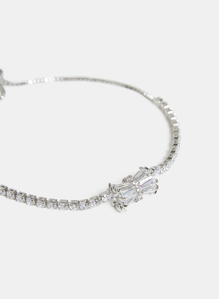 Bracelet à boucle en cristal