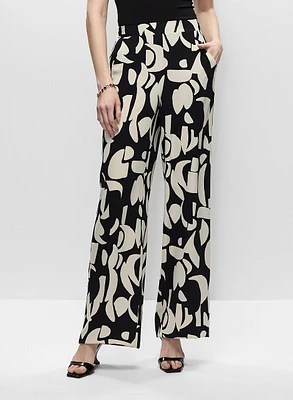 Joseph Ribkoff - Wide Leg Pull-On Pants