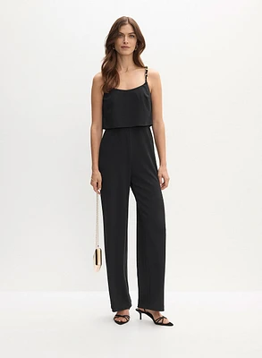 Adrianna Papell - Chain Strap Jumpsuit