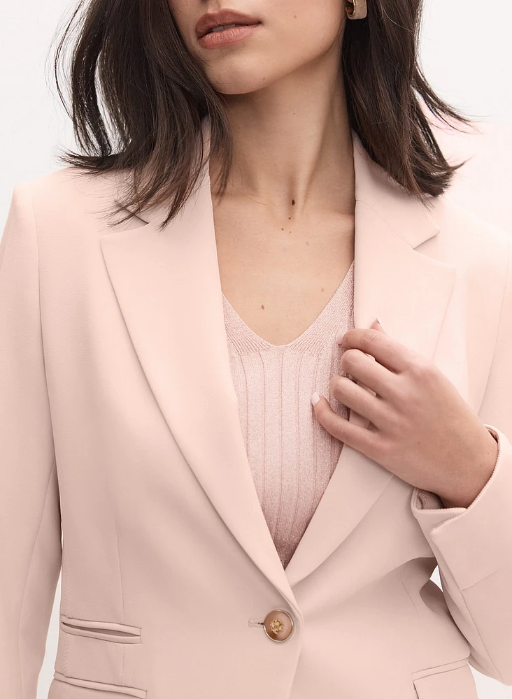 Single-Button Blazer