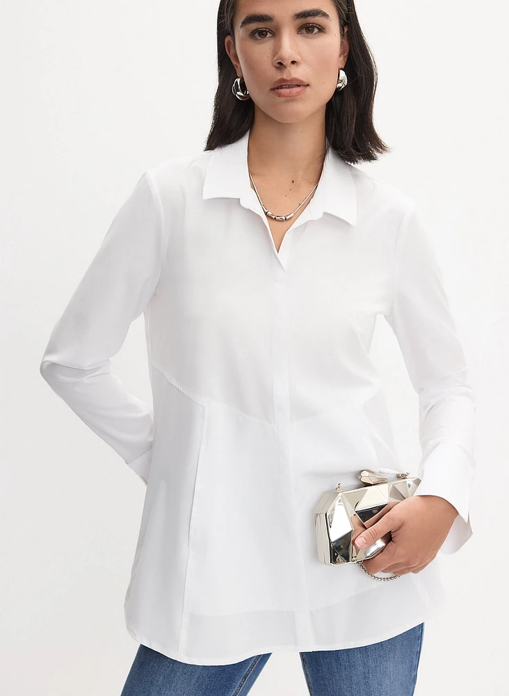 Joseph Ribkoff - A-Line Button-Down Blouse