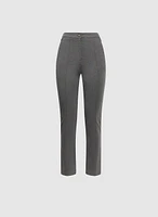 Pantalon droit à plis avant
