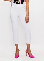 Pull-On Slim Leg Capris