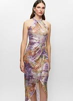 Asymmetric Sequin Dress