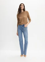 Open Knit Sweater