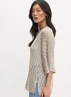 Joseph Ribkoff - Open Knit Sweater