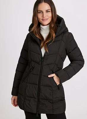 Hooded Puffer Coat