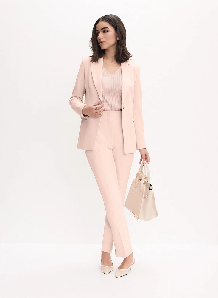 Single-Button Blazer