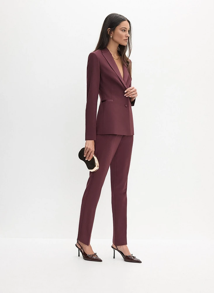 Juliette Straight-Leg Tuxedo Pants