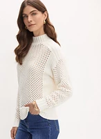 Open Knit Sweater