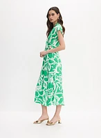 Joseph Ribkoff - Floral Wrap-Over Dress