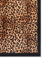 Cheetah Print Oblong Scarf