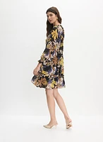 Floral Chiffon Dress