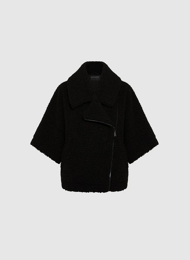 Bernardo - Sherpa Poncho Coat