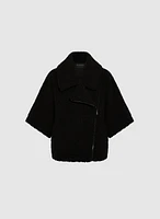 Bernardo - Sherpa Poncho Coat