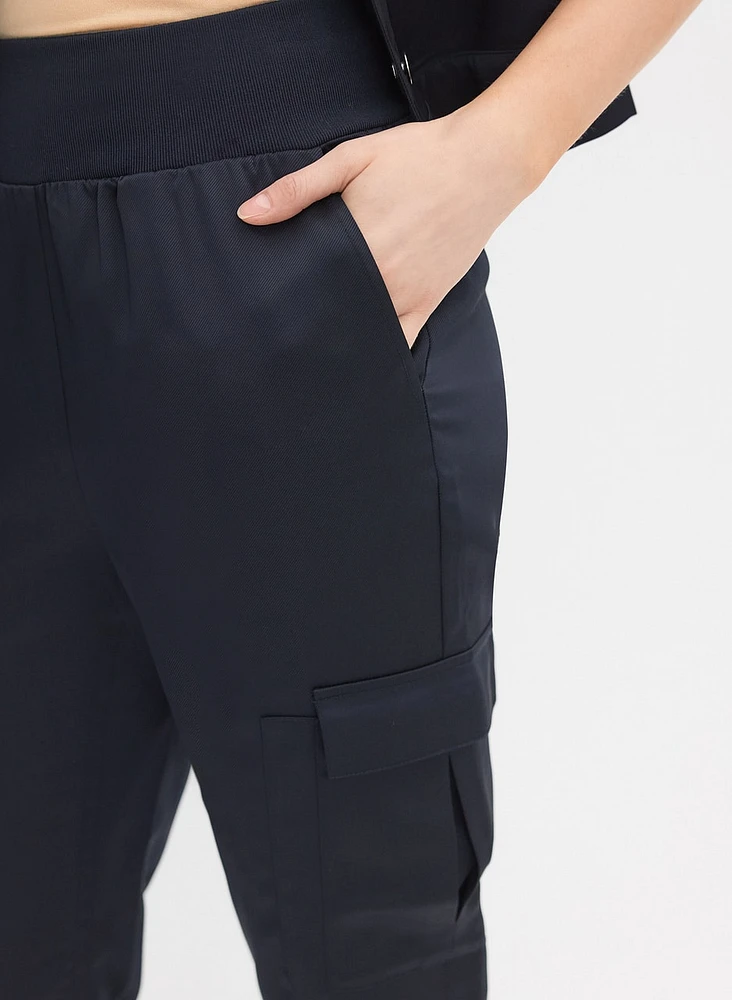 Pantalon cargo à enfiler