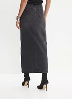 Denim Maxi Skirt