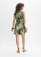 Combinaison paisley courte