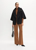 Bernardo - Sherpa Poncho Coat