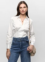 Corset Pintuck Blouse