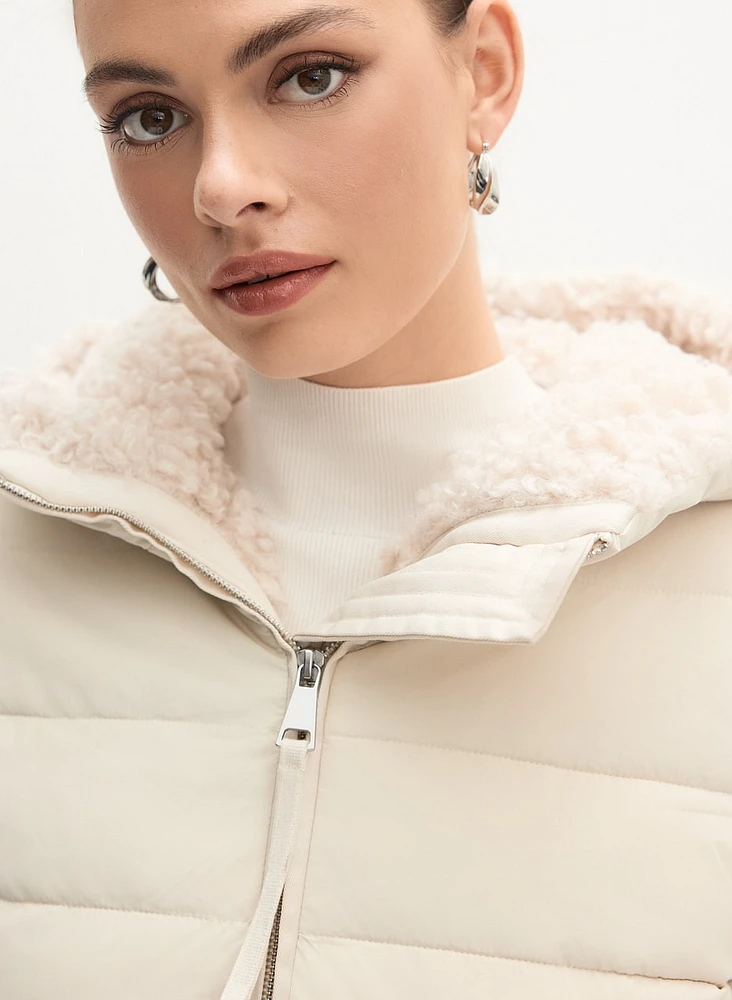 Quilted Puffer Coat