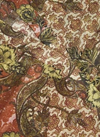Blouse en chiffon à motif paisley