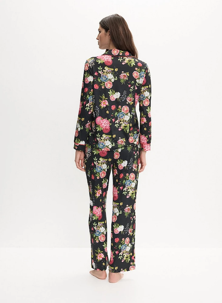 Floral Print Pyjama Set