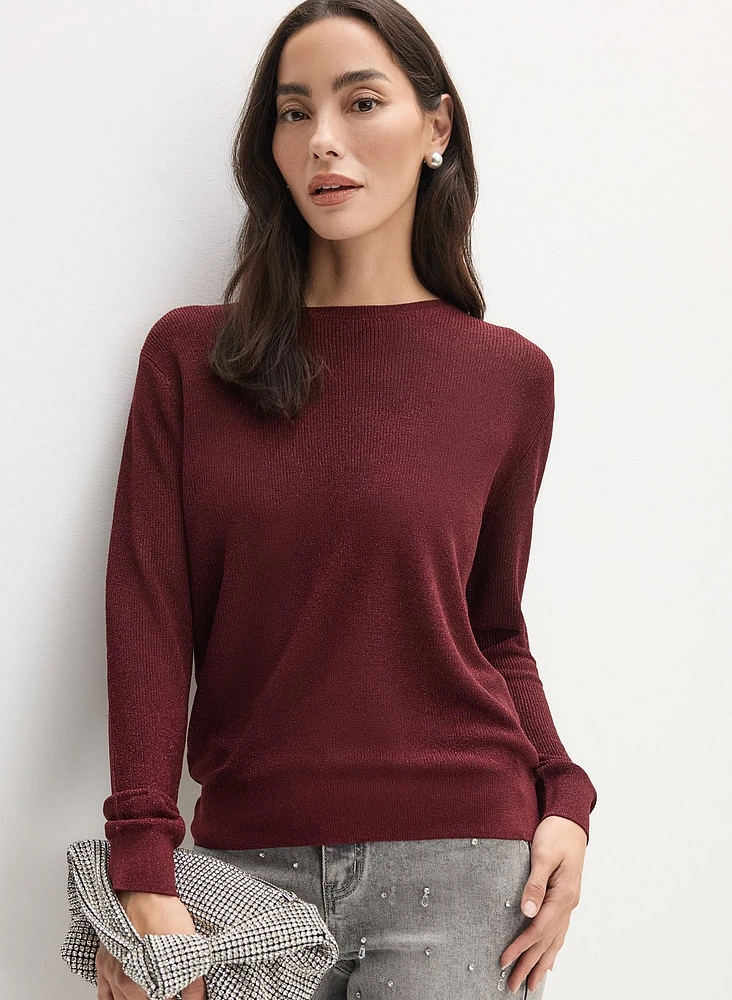 Metallic Lurex Sweater