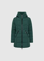 Hooded Puffer Coat