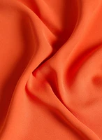 Blouse sans manches en crêpe