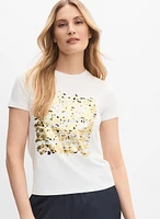 Foil Print T-Shirt