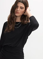 Robe à manches dolman