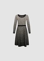 Ombre Marled Knit Dress