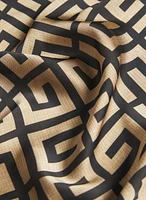 Two-Tone Geometric Scarf