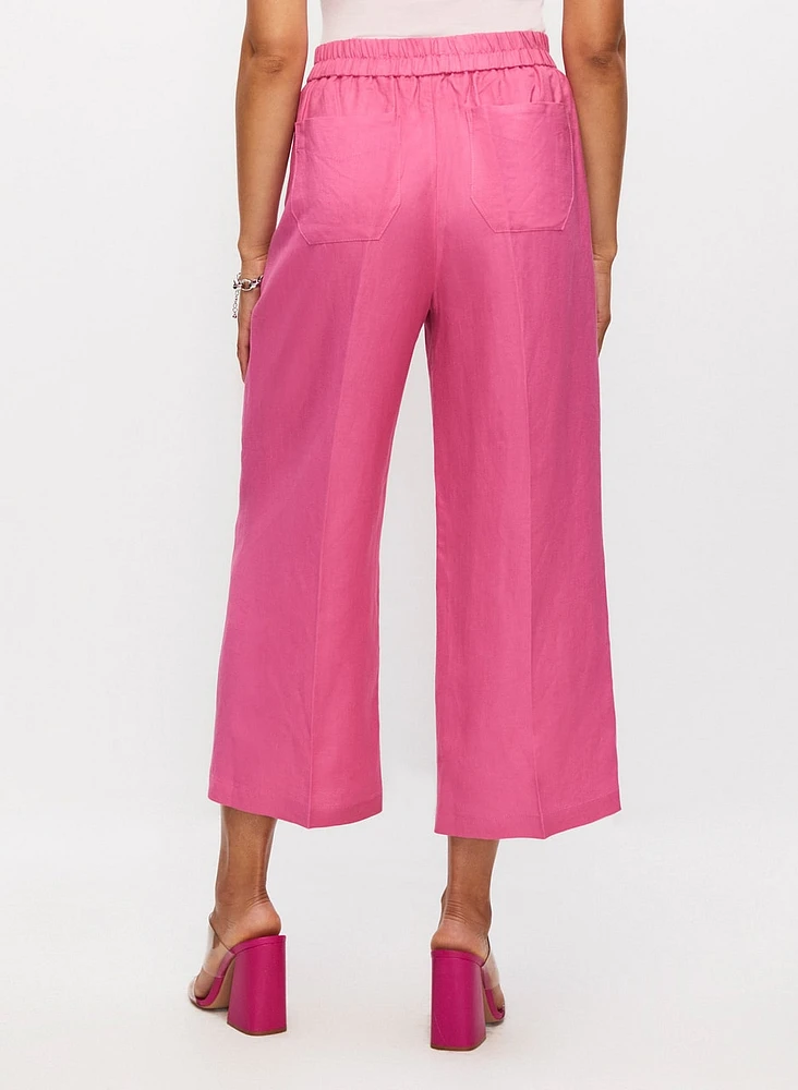 Pull-On Culotte Pants