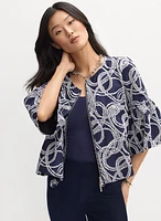 Joseph Ribkoff - Swirl Print Jacket