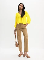 Joseph Ribkoff - Textured 3/4 Sleeve Blouse